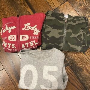 Boys size 5/6 hoodie lot